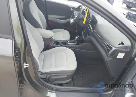 2022 Hyundai Ioniq Hybrid Blue из США, поврежденный, VIN KMHC65LCXNU281315